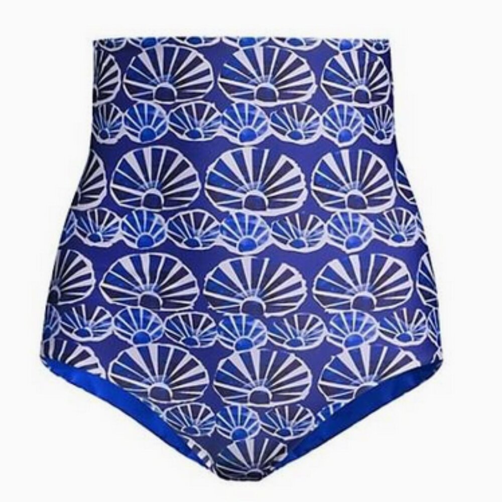 La DoubleJ Giga Reversible High-Waist Bikini Bottoms